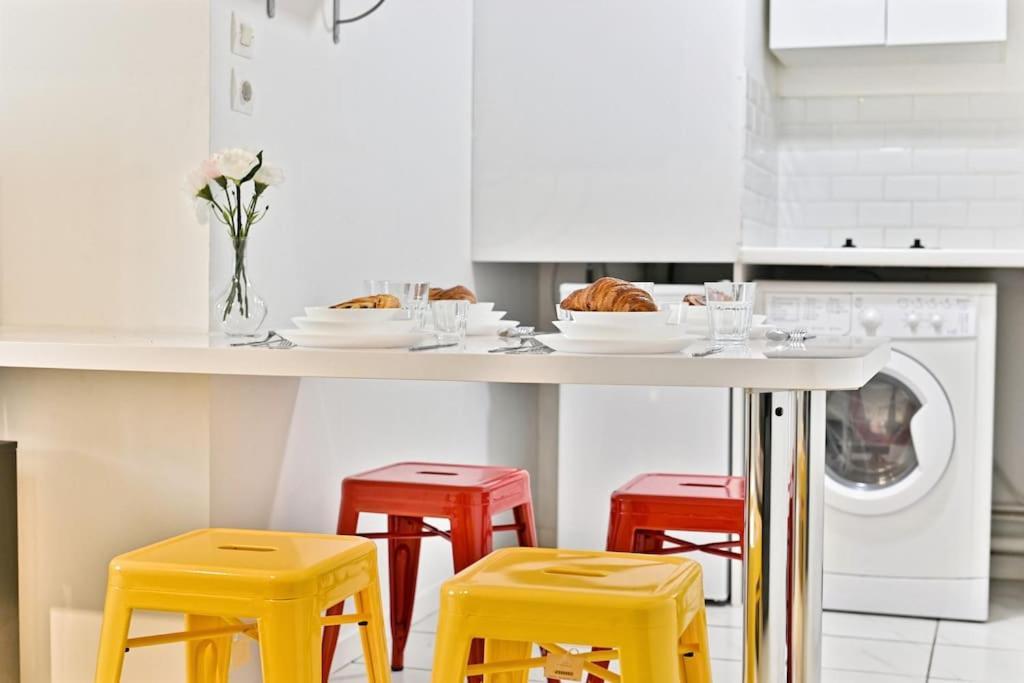 Appartement Proche Canal Saint Martin Parijs Buitenkant foto